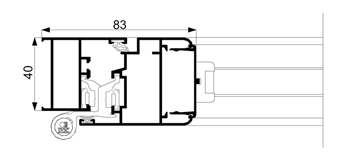 Detalle de la secci&oacute;n del sistema Mallorquina